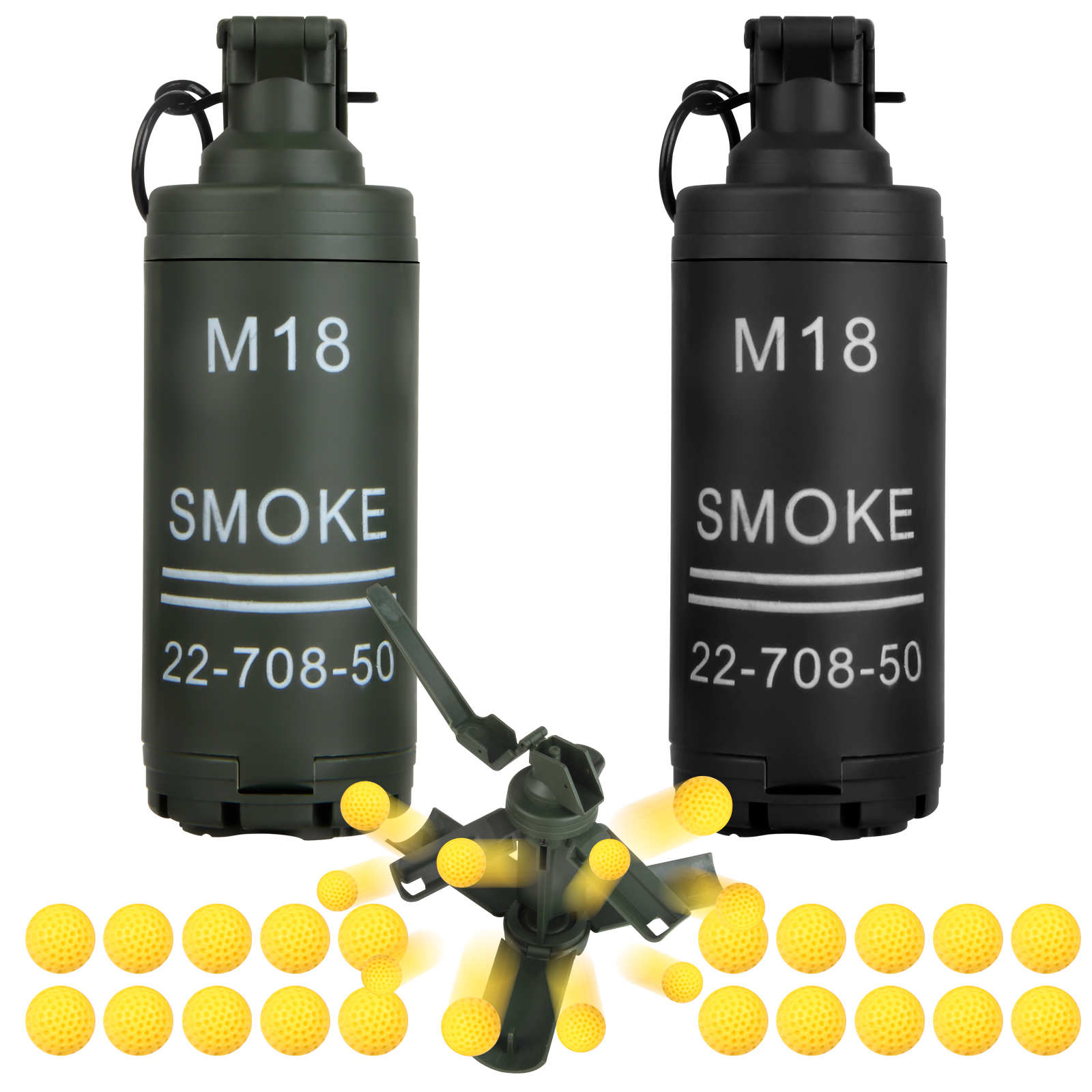 Amazon.com: Tactical Toy-Grenade for CS Battle Game,2Pcs Fall